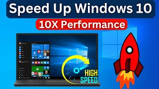 How to Speed Up Windows 10 and Fix Lagging and Slow issues [upl. by Brady]