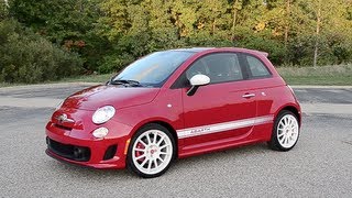 2013 Fiat 500 Abarth  WINDING ROAD POV Test Drive [upl. by Eeliak]