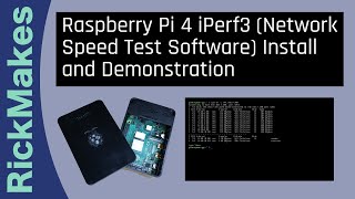 Raspberry Pi 4 iPerf3 Network Speed Test Software Install and Demonstration [upl. by Lose]