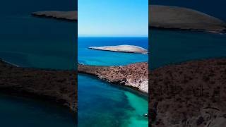 shorts Playa Pichilingue La Paz BCS beach playa drone lapaz bcs bajacaliforniasur mexico [upl. by Anillek]