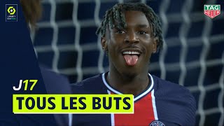 Tous les buts de la 17ème journée  Ligue 1 Uber Eats  20202021 [upl. by Tletski]