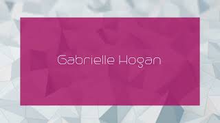 Gabrielle Hogan  appearance [upl. by Kasey]