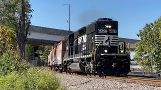 NS SD403 6427 Leads Local T2110 on 101024 [upl. by Pennebaker]