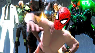 Undies Spider Man VS The Sinister Six Doctor Octopus Mister Negative Electro Vulture Rhino [upl. by Anait714]