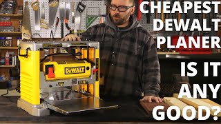 DeWalt DW734 Thickness Planer Review and Test [upl. by Etnom]