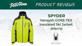 Spyder Vanqysh GORETEX Insulated Ski Jacket Review [upl. by Nazus738]