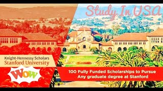 How To Apply For Knight Hennessy Scholars Programme At Stanford University Graduate Degree Program [upl. by Oehsen]