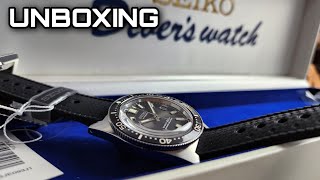 Unboxing of the Seiko Divers Recreation SJE093 SBEN003 [upl. by Einatirb]