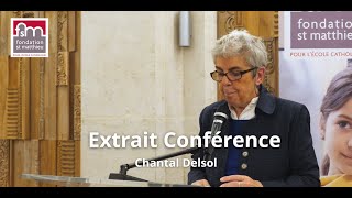 Extrait conférence de Chantal Delsol [upl. by Ynoep]