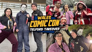 Wales Comic Con Vlog  November 2023  Hot sauce challenge almost destroyed us [upl. by Rednaxela]