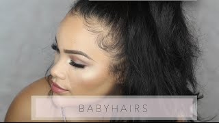 How To Baby Hairs [upl. by Fransen]