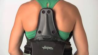 Aspen Vista Back Brace Line  wwwDMEDirectcom [upl. by Andromache431]