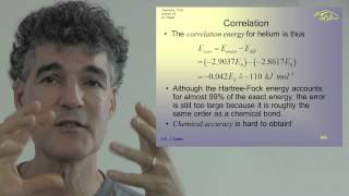 Chem 131A Lec 20 Quantum Principles HartreeFock Calculations Spin and Slater Determinants [upl. by Ahtivak210]