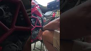 Yamaha FZ16 Gear Shift Lever Adjustment [upl. by Assirolc233]