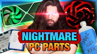 PC Part Disaster Disappointment PC Build 2023 Worst Parts of the Year [upl. by Ednalrim]