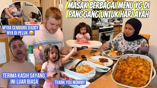 Masak 3 macam menu yang di pangggang untuk hari Ayah [upl. by Nimrak]