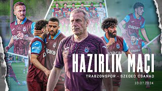 Hazırlık maçı özeti l Szeged Csanad 12 Trabzonspor [upl. by Lapides932]