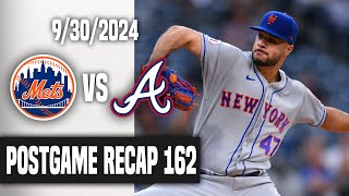 Mets Fan Reaction Game 162  NYM0 ATL3 MILWAUKEE IT IS [upl. by Gaston50]