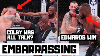 Leon Edwards vs Colby Covington Full Fight Reaction and Breakdown  UFC 296 Event Recap [upl. by Berkley]