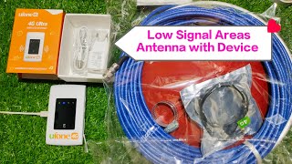 4g Outdoor Doom Antenna with Ufone Blaze mf920 Best For Low Signal Areas [upl. by Imerej963]