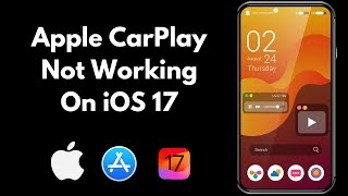 How to fix apple Carplay not working on iOS 17 [upl. by Draneb]