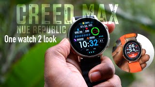 Creed Max from Nu Republic affordable smartwatch with always on display bluetooth music amp calling [upl. by Macswan]