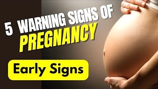 10 Early Signs of pregnancy Know the Symptoms [upl. by Elyrehc]