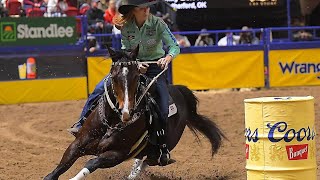 NFR BARREL RACING 2023 ROUND 6 Make up round [upl. by Downing]