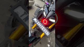 Yamaha mt 15 parking LED indicator modify Extra Fitting [upl. by Diraf]