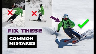 The 2 Biggest Skiing Mistakes and how to fix them [upl. by Savvas]