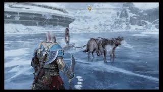 God of War Ragnarök Freya be shifting glitch [upl. by Nosila]