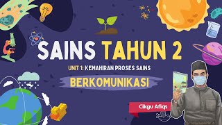 Sains Tahun 2 Kemahiran Saintifik Berkomunikasi [upl. by Esiouqrut]