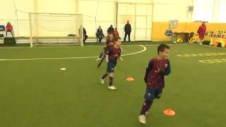 ENTRENAMIENTO DEL BARCELONA FUTBOL INFANTIL [upl. by Lynden]