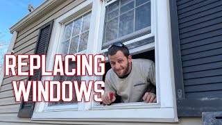 Replacing Double Hung Windows  Episode 9 [upl. by Adnuhsor]