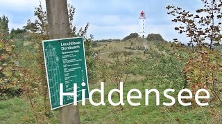 Hiddensee eine Wanderung zum Leuchtturm und über den Strand zum Ort Kloster [upl. by Auginahs]