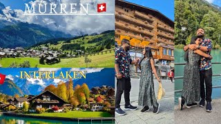 Murren to Interlaken 🇨🇭🌸mürren interlakenswitzerland switzerland anjalijeev [upl. by Senoj]