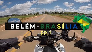 Belém  Brasília BR153 Viagem de moto Fazer 250cc Ep2 [upl. by Jadd]