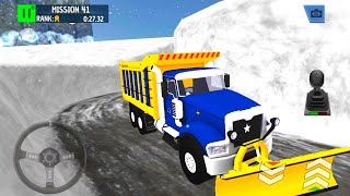 Winter Ski Park Snow Driver  Big Snow Blower Driving  Android Gameplay [upl. by Karlyn]