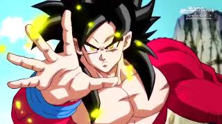 Goku SSJ4 vs Goku SSGSS English DubBruce Faulconer [upl. by Ettennahs]