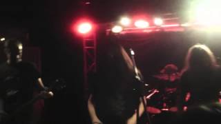 Abhorrence  Pestilential Mists live at Loose 3052013 [upl. by Rizzi]