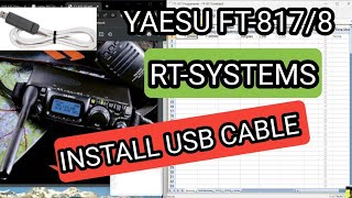 RTSYSTEMS USB CABLE DRIVER INSTALL  ALL CABLES  SOLVED [upl. by Louth]