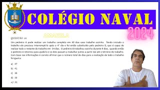 QUESTÃO 20  COLÉGIO NAVAL 2024 [upl. by Sivet]