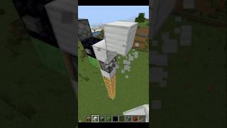 Slinding launcher in Minecraft shorts [upl. by Cullen]