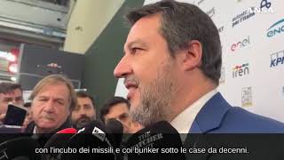 Salvini quotSe Netanyhau venisse in Italia sarebbe benvenutoquot [upl. by Niehaus645]