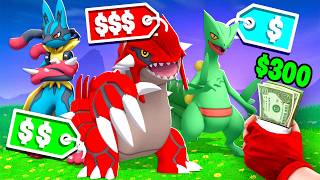 We BUY RANDOM Starter Pokemon Then We BATTLE [upl. by Kidder]