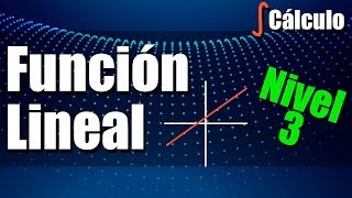 Función Lineal afín  Ejercicios Resueltos  Nivel 3 [upl. by Tobiah]