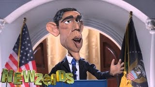 Barack Obama Speech  Newzoids [upl. by Acherman406]