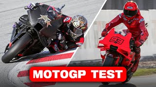 Marc Marquez makes his Factory Ducati debut at MotoGP Test 🚨  Reaction [upl. by Spielman926]