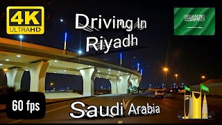 4K Video  Ultra HD  60fps  Drive in Saudi Arabia  Vlog  Riyadh City Drive 4k 60fps ultrahd [upl. by Erdried]