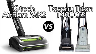 Gtech AirRam MK2 Vs Tacony Titan T40002  Which One Is Better specs Comparison [upl. by Allana]